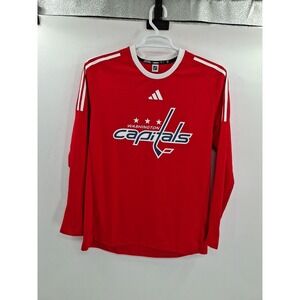 Adidas Washington Capitals NHL Large Long Sleeve Shirt